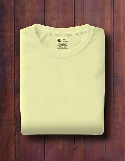 Plain Classic Beige T-shirt