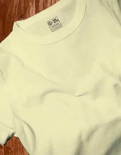 Plain Classic Beige T-shirt