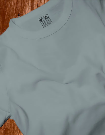 Plain Classic Steel Grey T-shirt