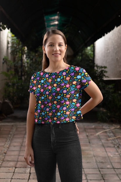 Floral Crop top