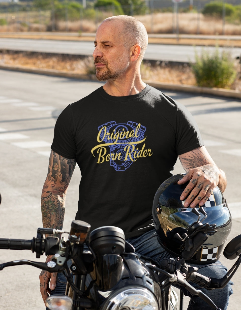 Original Born Rider - Classic Cotton Tee