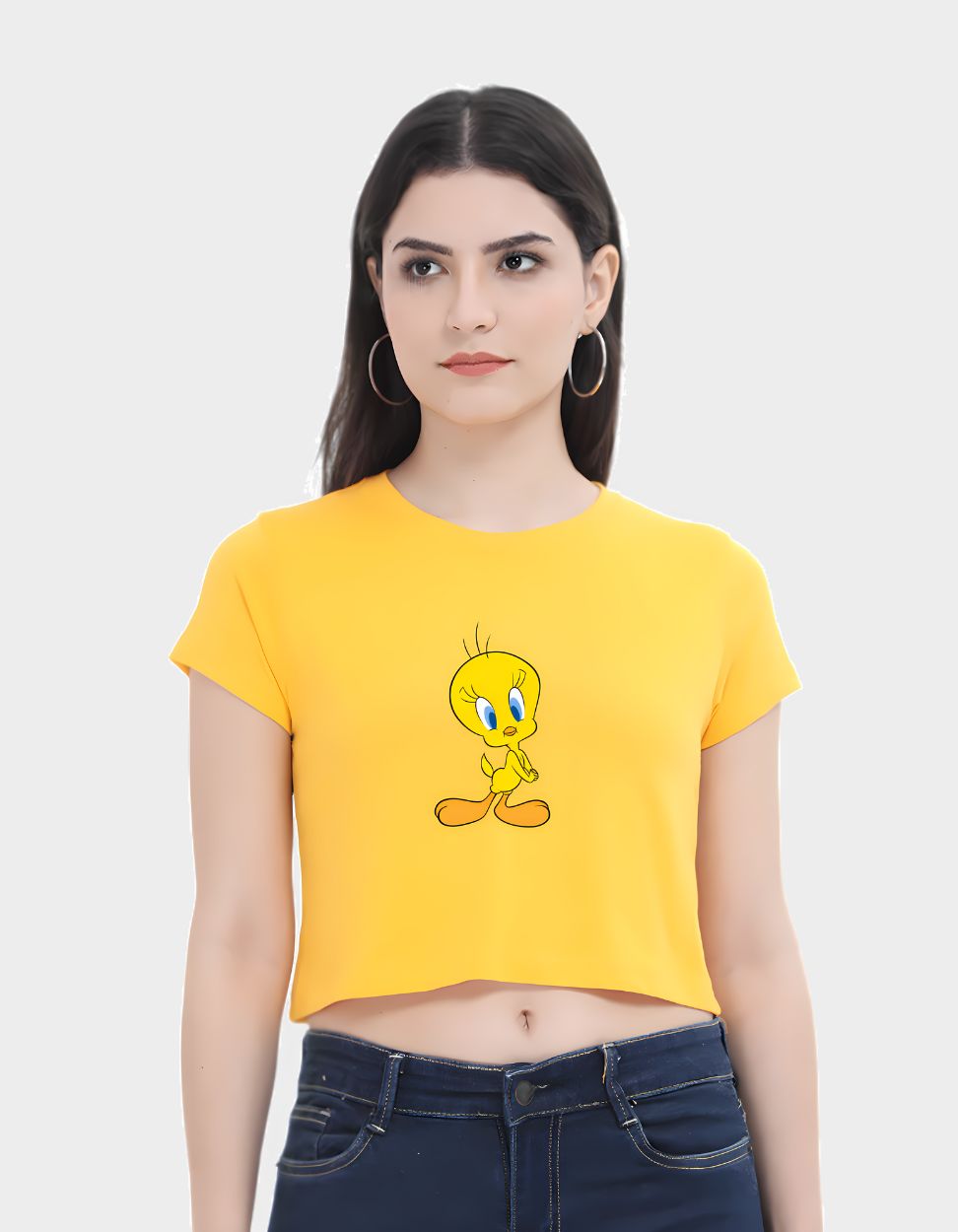 Cute Tweety Crop top